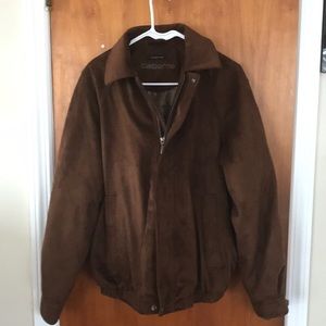 Claiborne suede jacket. Never worn.